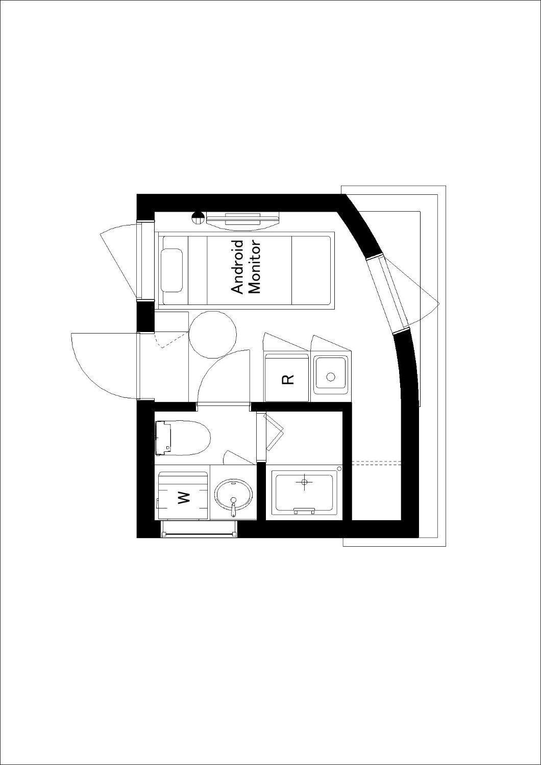 Appartement Retaw Hills Waseda à Tōkyō Chambre photo