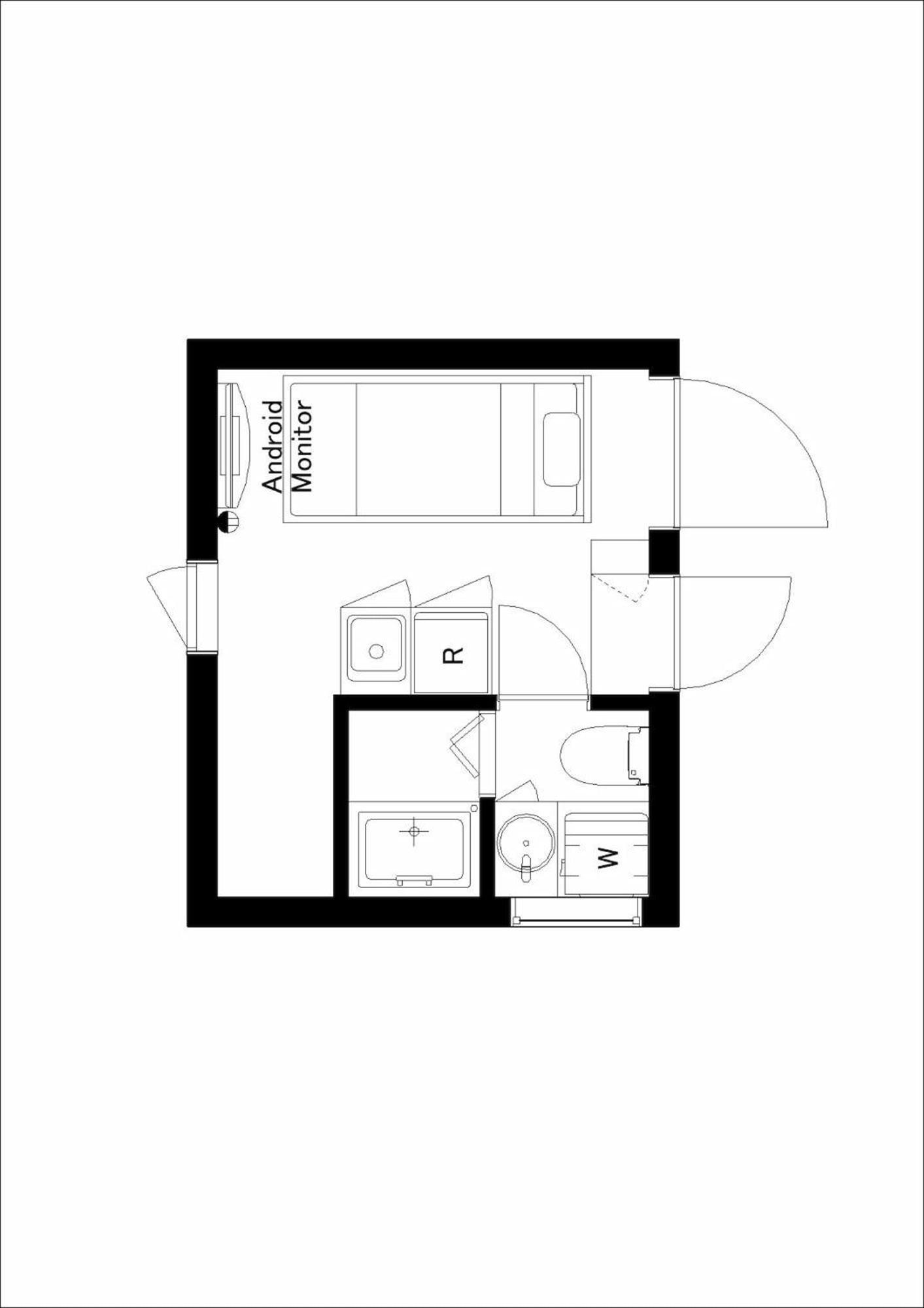 Appartement Retaw Hills Waseda à Tōkyō Chambre photo
